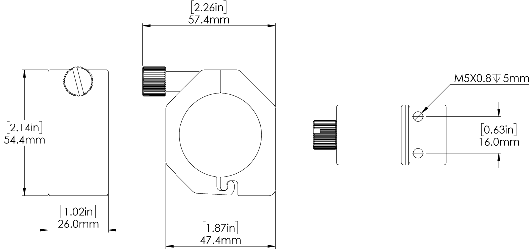 Newton Gripper Mount Drawing